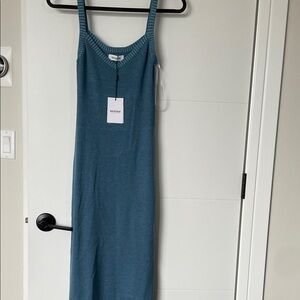 NAADAM Blue Maxi Dress